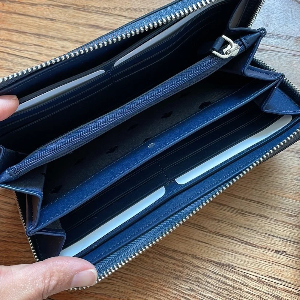 Kate Spade Lola Large Continental Glitter Dusk